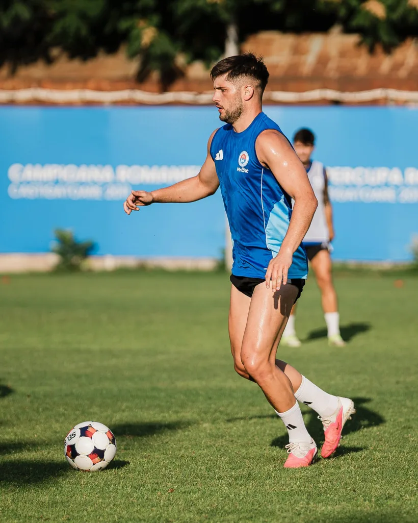 Paul Iacob, jucător Oţelul: „Ne aşteptăm la un meci frumos şi sper să câştigăm”