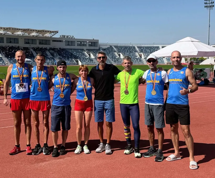 Titluri balcanice pentru atleţii Masters de la CSM Dunărea Galaţi