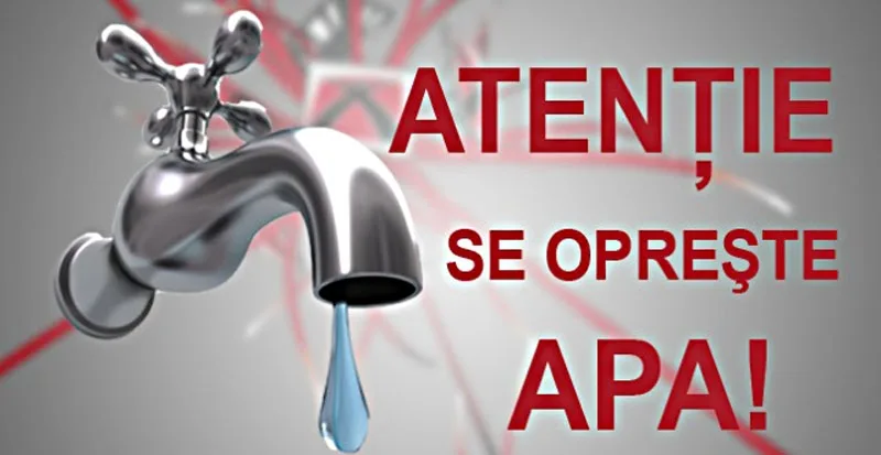 Localitățile Vânători și Sat Costi, fără apă la robinet timp de 16 ore