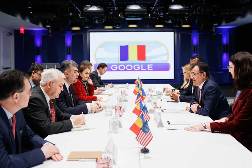 Premierul Ciolacu: M-am întâlnit cu conducerea Google și am discutat despre oportunitatea unor investiții majore