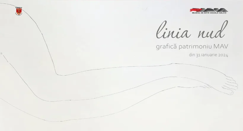 Expoziția „Linia nud”, la Muzeul de Artă Vizuală Galați