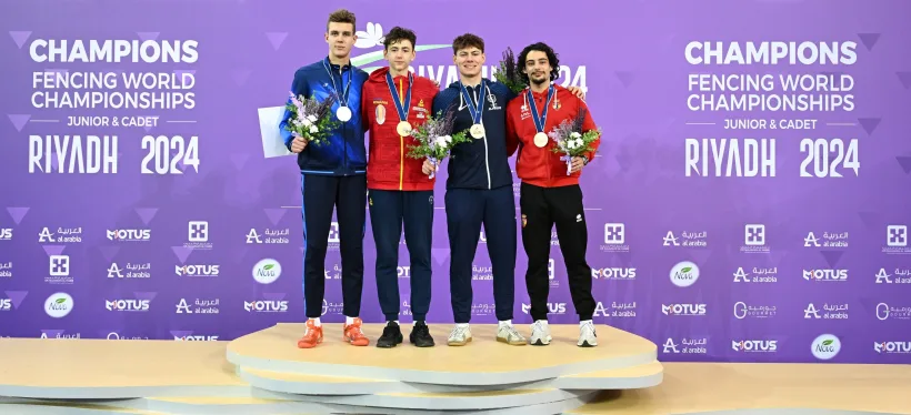 Scrimerul Vlad Covaliu, campion mondial la Ryad