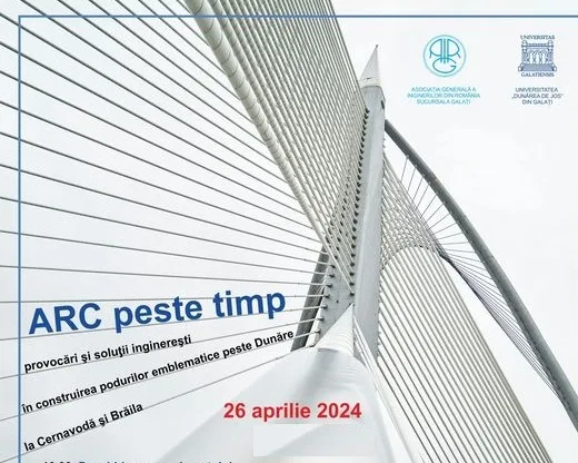 „Arc peste timp – provocări şi soluƫii inginereşti în construirea podurilor emblematice peste Dunăre la Cernavodă şi Brăila”