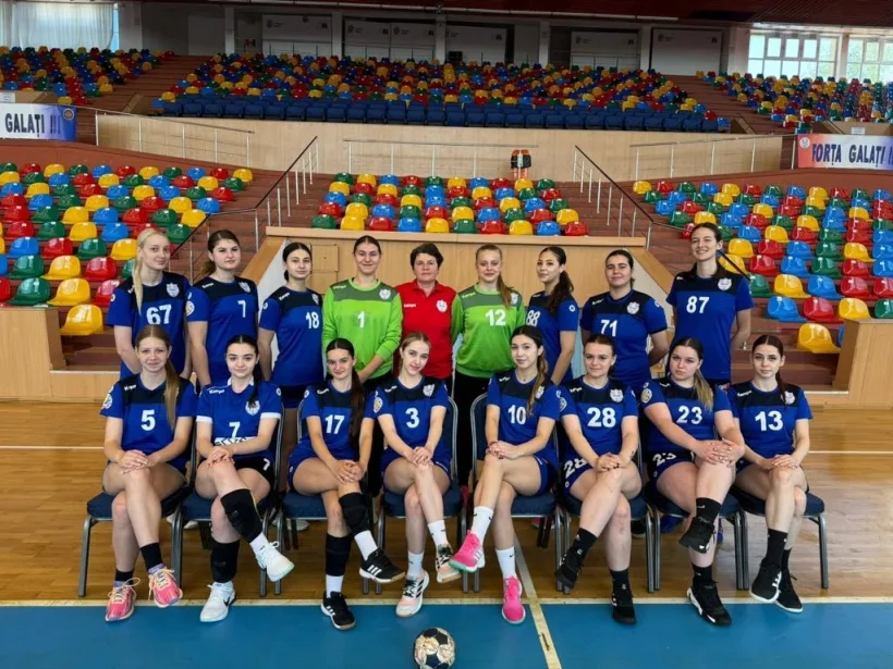 Galaţiul devine capitala handbalului juvenil feminin din România