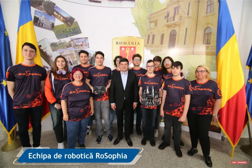 Galațiul, în elita roboticii mondiale. Talentații tineri de la ByteForce, sprijiniți de CJ pentru a participa la o importantă competiție de robotică din SUA