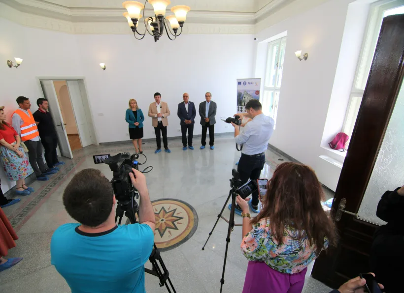 Farmacia Ținc a fost restaurată și renovată de către Consiliul Județean Galați