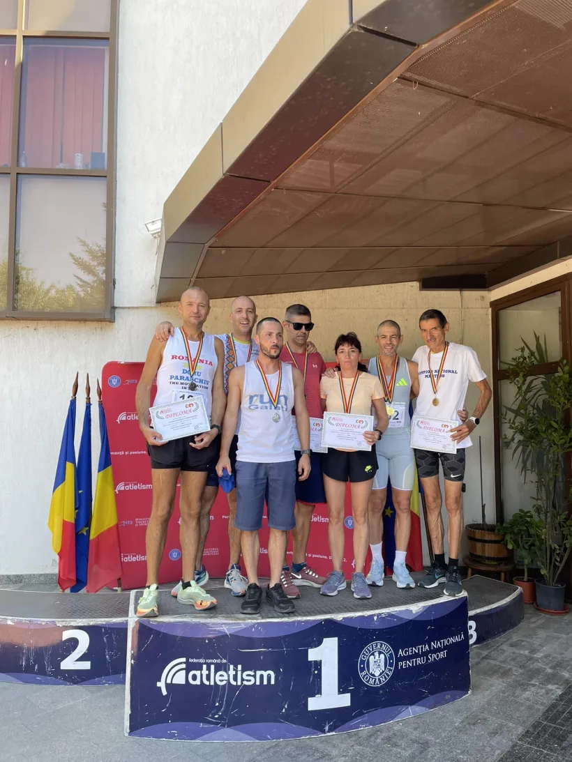 Atleţii gălăţeni de la CSM Dunărea au cucerit 5 medalii de aur şi 6 de argint la Naţionalele Masters