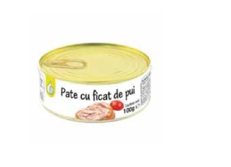 Sortiment de pate, retras de Auchan de la magazine din 20 de județe din cauza unor bacterii