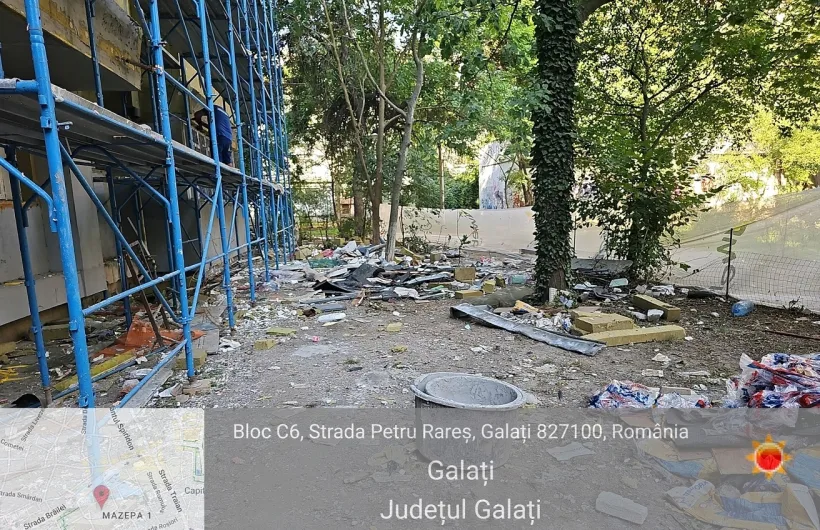 Amendă de 60.000 de lei de la Garda de Mediu Galați, pentru o firmă de construcții