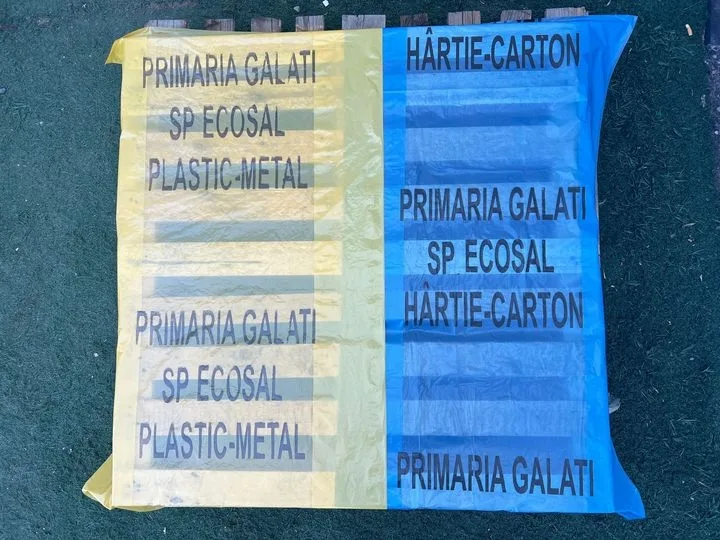 Când se distribuie sacii pentru colectarea selectivă a deșeurilor în municipiul Galați
