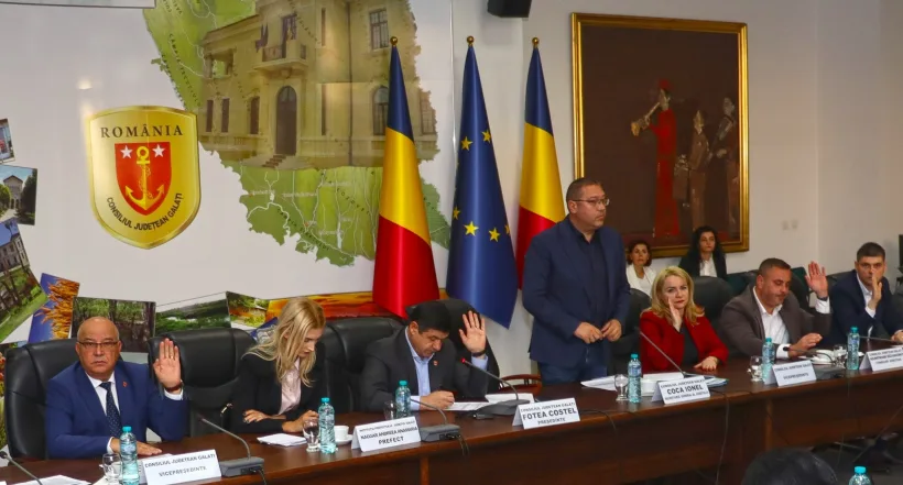 Au fost aleși cei doi vicepreședinți ai Consiliului Județean Galați. Este vorba despre Doina Cucu și Mitică Sandu