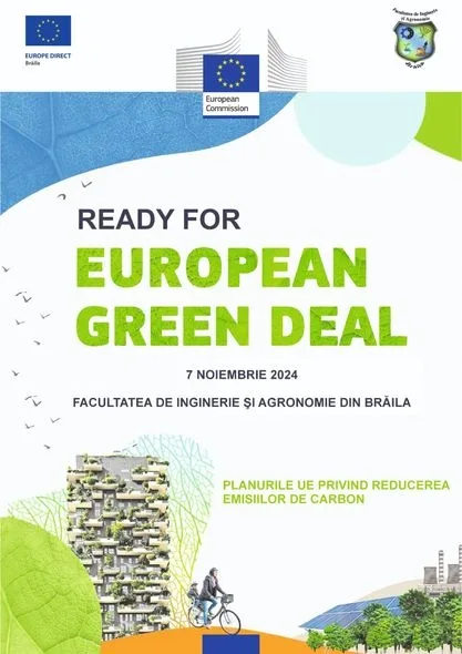 Ready for Green Deal - Acțiune pentru un viitor mai curat!