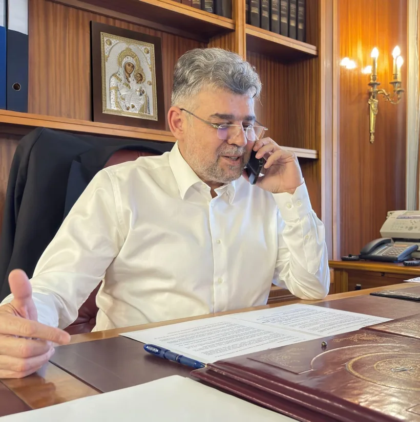 Premierul Ciolacu și președintele ales al SUA, Donald Trump, au vorbit la telefon