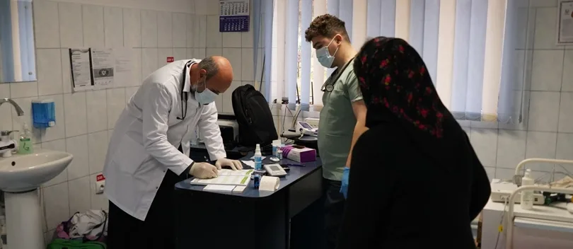 Caravană medicală în localități gălățene afectate de inundații