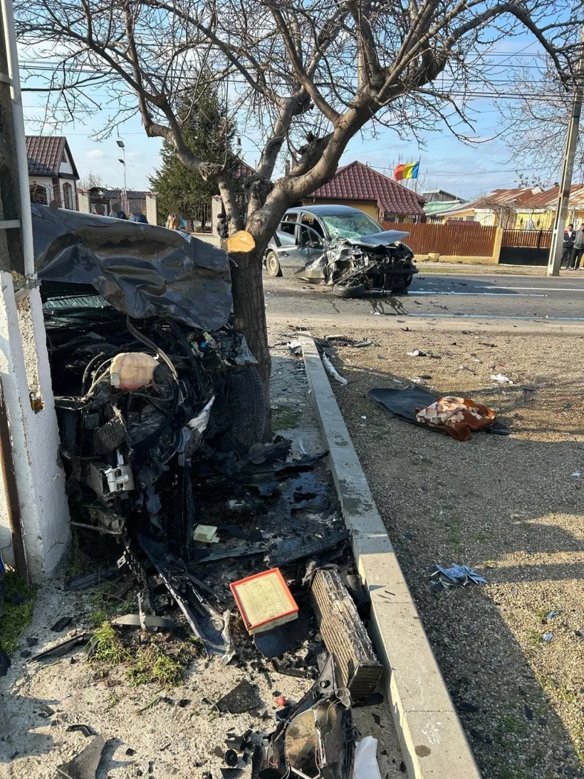 Accident grav în județul Galați