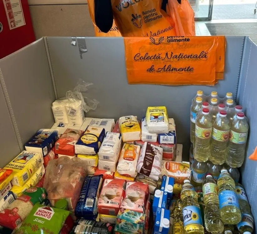 Colecta Națională de Alimente, în peste 1.000 de magazine din țară