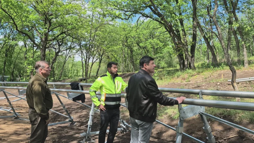 Costel Fotea: Avansează lucrările la bobul suspendat și la pistele de biciciclete din Pădurea Gârboavele