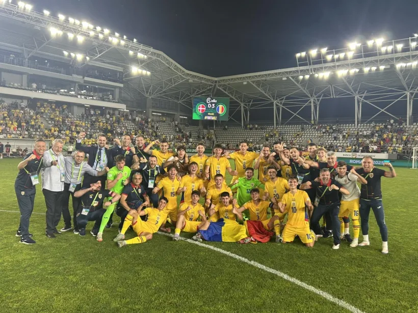 Performanţă istorică pentru România Under 19