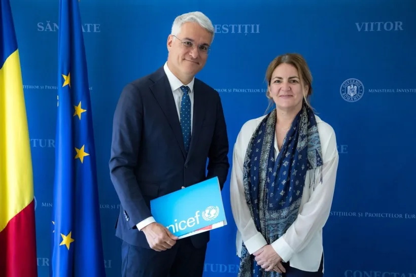 Statul român va intensifica sprijinul acordat copiilor din comunitățile vulnerabile în cadrul unui parteneriat cu UNICEF