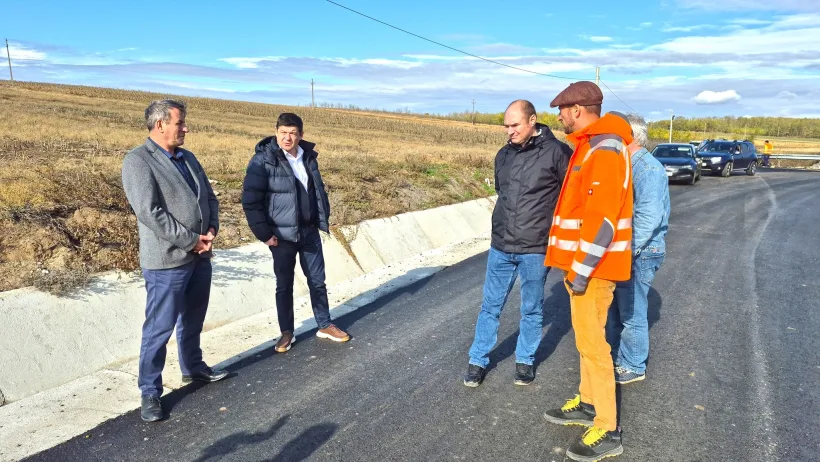 Costel Fotea anunță finalizarea lucrărilor de reabilitare pe DJ 251G, la Valea Mărului
