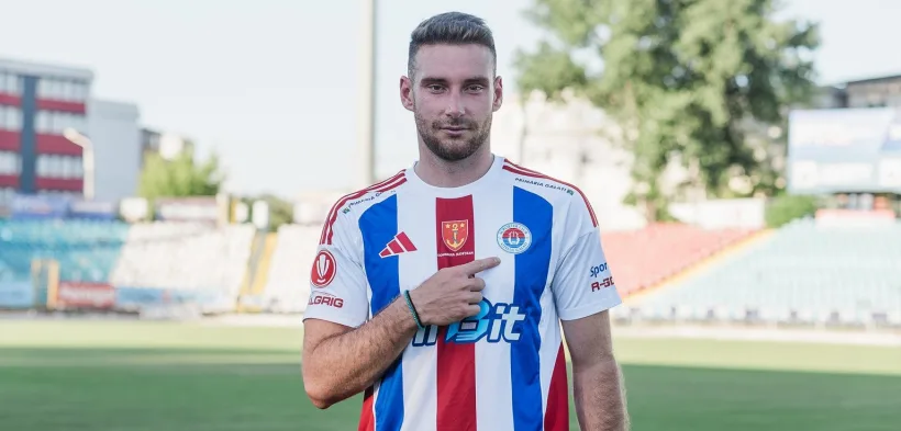 Giannis Christopoulos, jucător Oţelul Galaţi: „Oţelul Galaţi este o nouă pagină importantă din cariera mea”