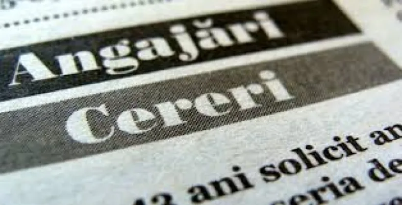 Mai puține locuri de muncă vacante, în 2020