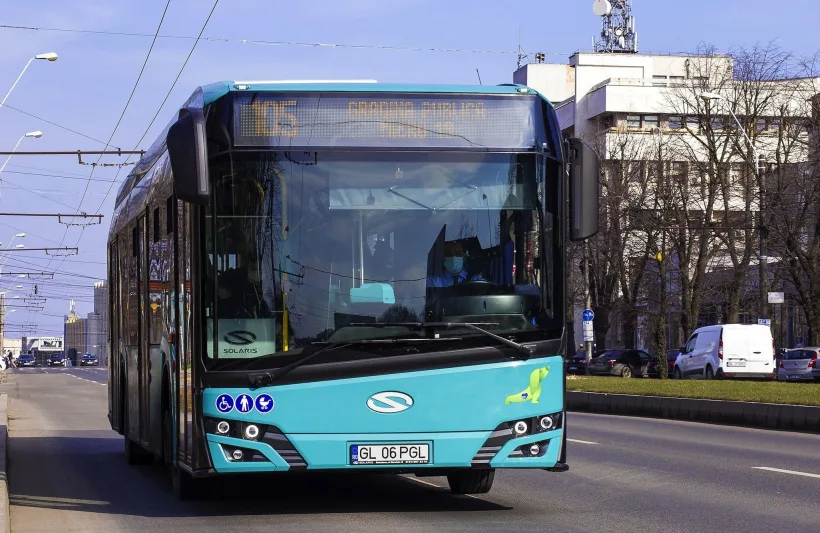 Transportul public de călători din Galați, reluat după o grevă de 8 ore a tuturor salariaților