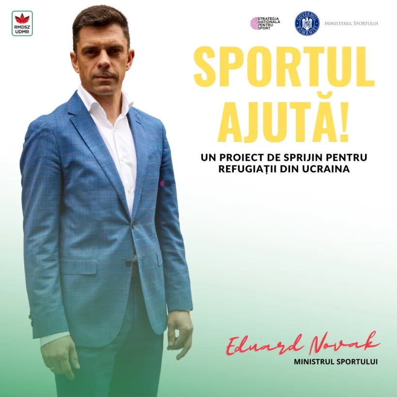 700 locuri de cazare pentru refugiaţii ucrainieni în bazele Ministerului Sportului