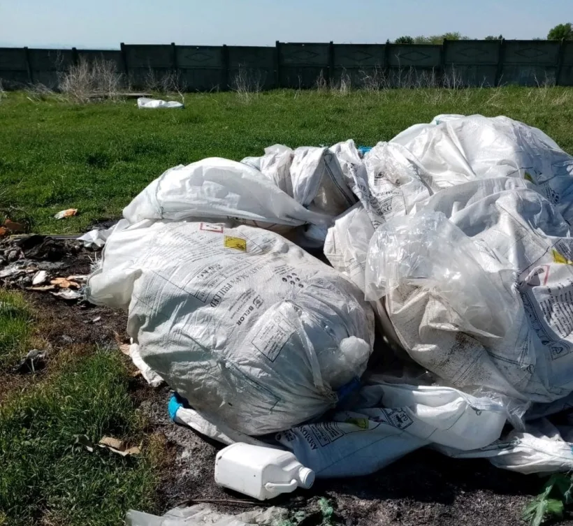 Depozit de deșeuri din Tulucești, amendat de Garda de Mediu Galați