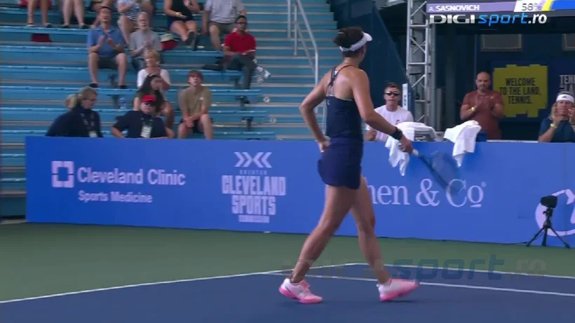 Irina Begu a debutat cu victorie la Cleveland