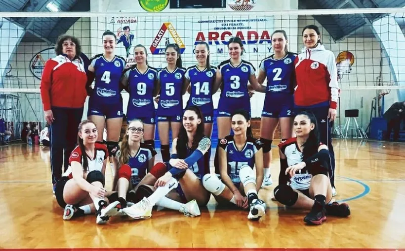 Victorii gălăţene la fileu