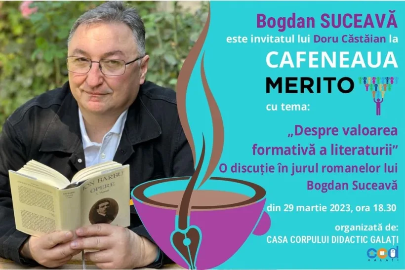 Cafeneaua MERITO Galaţi #14 aduce invitat un profesor american, originar din România