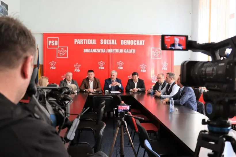 Lovitură pe scena politică: PSD Galați a înghițit filialele PMP, PER și PR