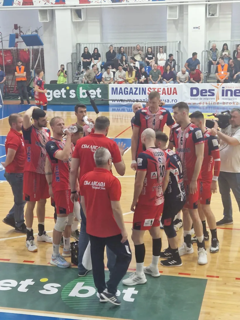 CSM Arcada conduce cu 2-0 la general în finala cu Steaua şi va juca meciul 3 la Galaţi