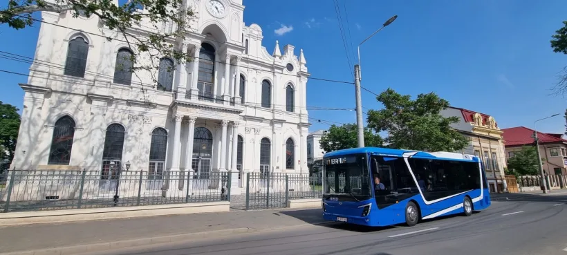 A ajuns primul autobuz electric 100% în orașul Brăila