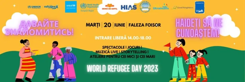 World Refugee Day, pe Faleza Dunării la Galați, cu sute de refugiați ucraineni