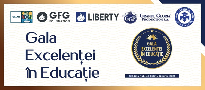 Premii de peste 120.000 de euro pentru cei mai merituoși elevi ai Galațiului, la „Gala Excelenței în Educație”