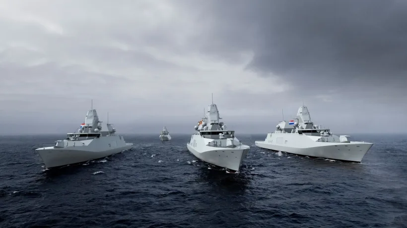Damen Galați va construi patru noi fregate de război pentru Olanda și Belgia