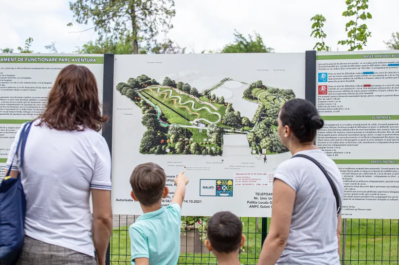 A fost inaugurat primaul Parc de Aventură din orașul Galați