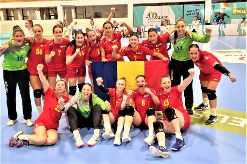 Cu olimpica Ana Maria Gavrilă printre marcatoare, România s-a calificat în semifinale la FOTE