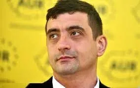 Protest AUR în faţa Ministerului Sănătăţii