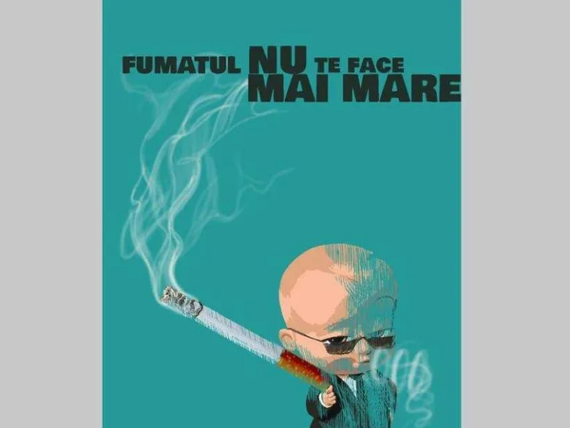 Campania “Fumatul nu te face mare”