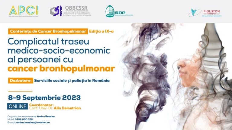 Se pregătește Conferința de Cancer Bronhopulmonar