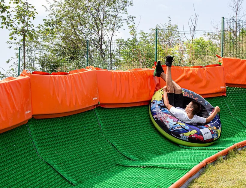 Parcul de aventură din Galați, deschis și la iarnă, dar fără tobogan