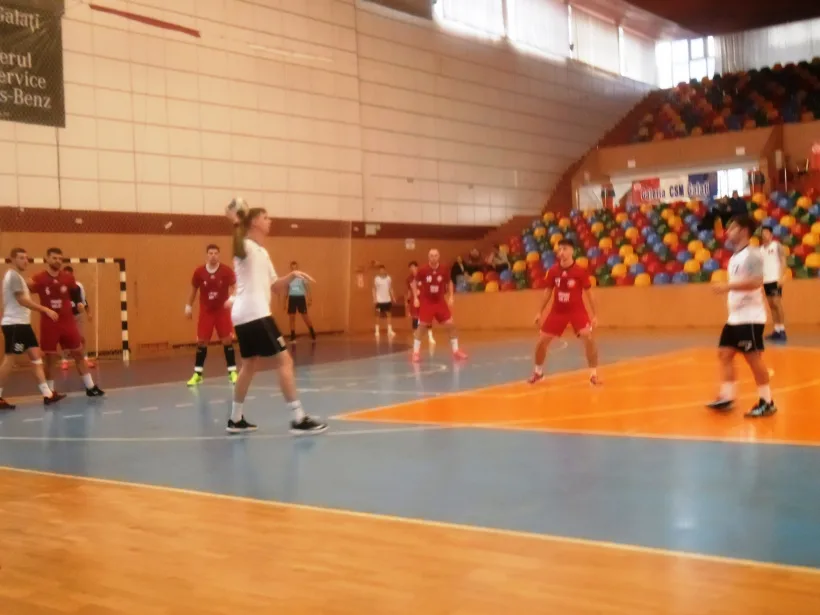A doua victorie consecutivă pentru handbaliștii de la CSU Galați