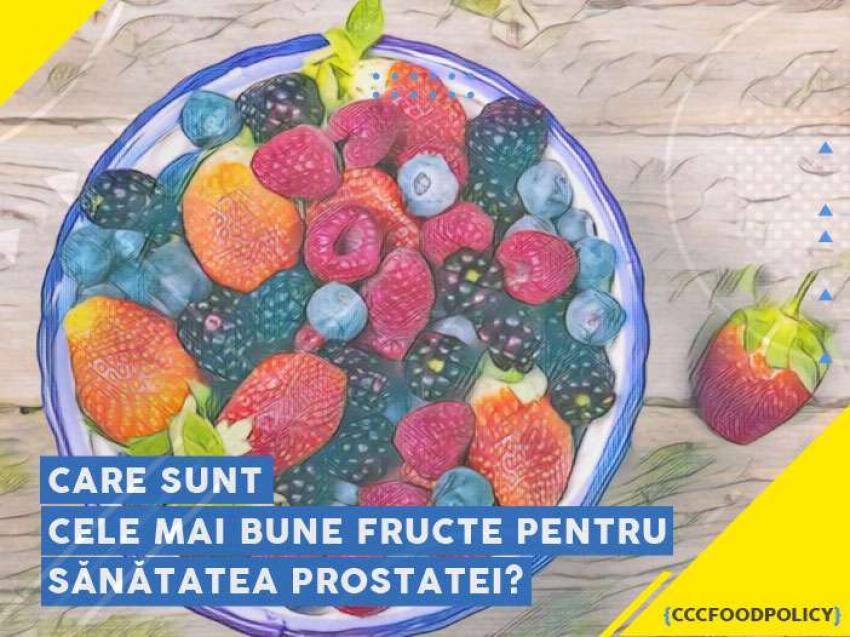 Cancerul de prostată prevenit prin consum de fructe și legume colorate