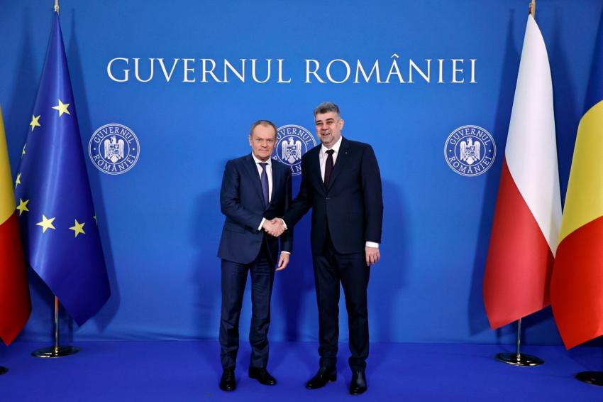 Ciolacu: România și Polonia sunt ferm angajate în a sprijini Republica Moldova și a condamna atacul ilegal al Federației Ruse împotriva Ucrainei.