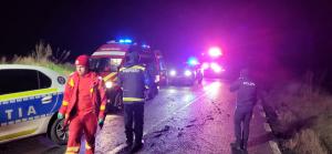 Accident grav între localitățile Scânteiești si Cuca: cinci persoane rănite